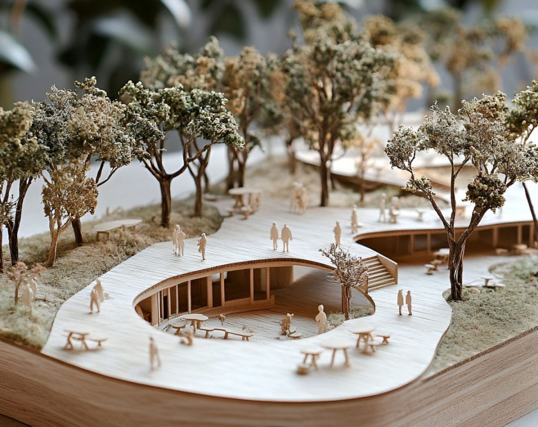 藝起來(lái) · 作品展｜造景于模·匠作之道——《景觀模型設(shè)計(jì)與制作》課程作品展