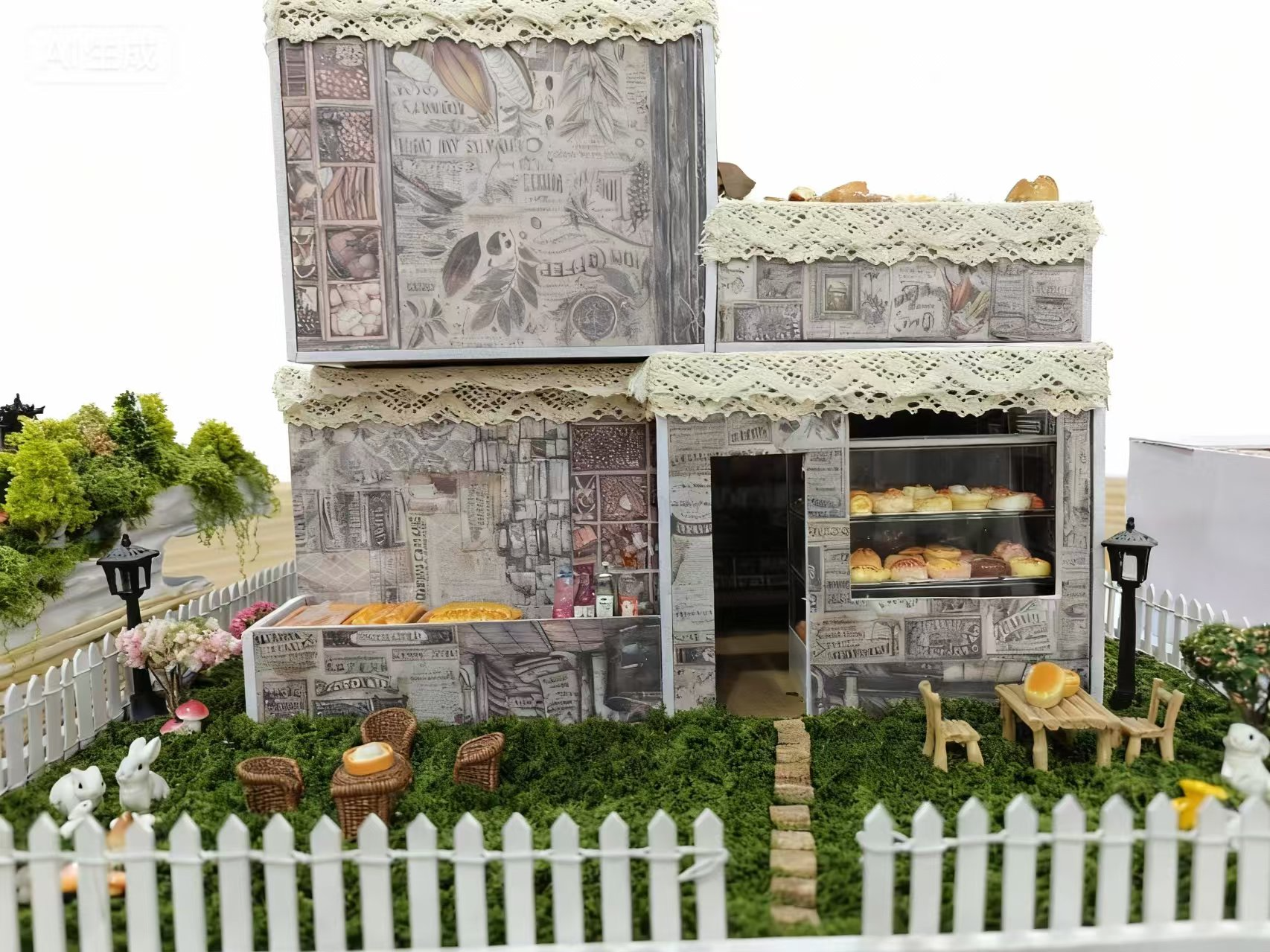 以模為媒 踐學(xué)礪能

—《室內(nèi)模型設(shè)計(jì)與制作》課程作品展